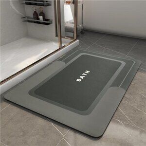 New -Bath Mat-Bath Mat Rug Non Slip Super Absorbent Stain Resistant Quick